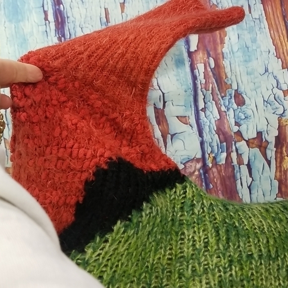 𝅺grifflin Paris multi knit sweater size S/M - Picture 12 of 12